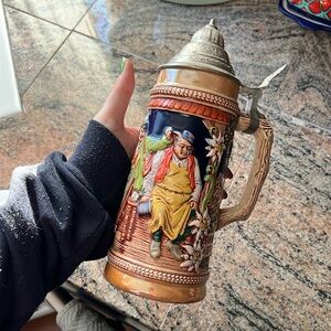 German beer stein